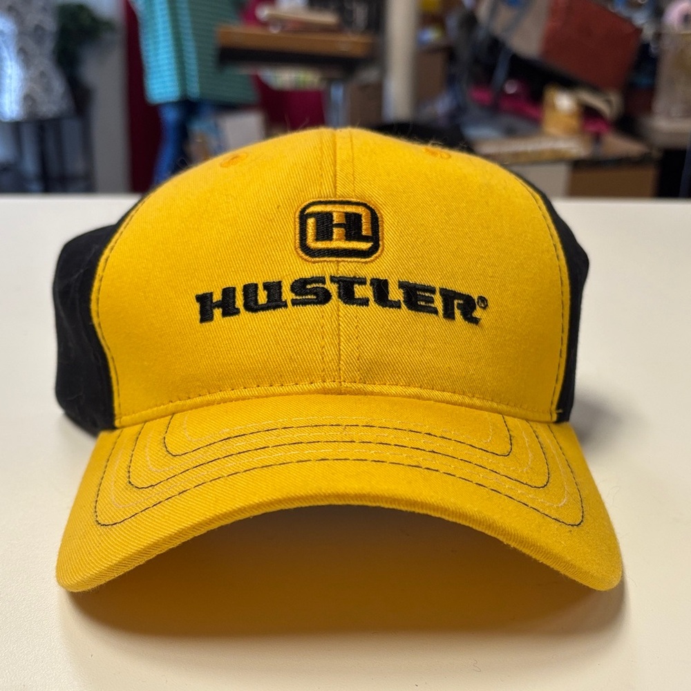 Hustler Hollywood Yellow and Black Cap